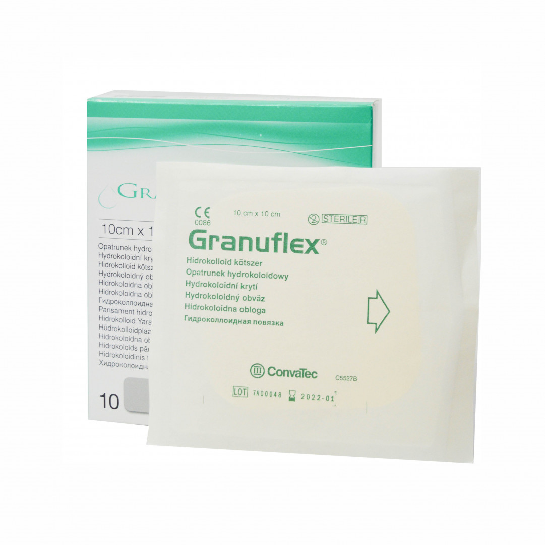 Раневое покрытие, 20х20 см, Грануфлекс (Granuflex), США